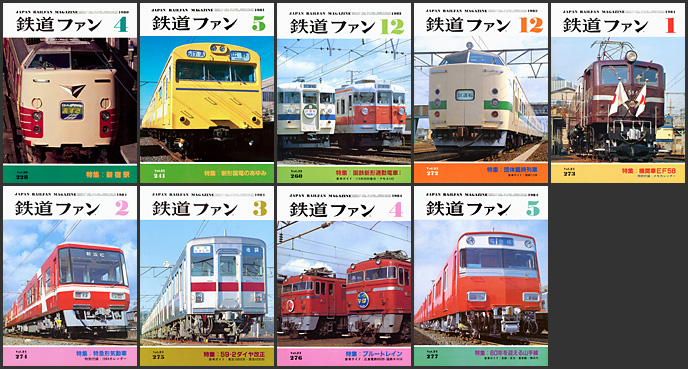 鉄道ファン（1980～1984年）