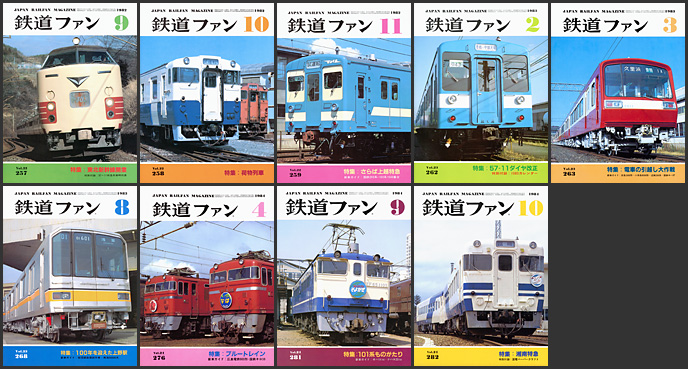 鉄道ファン（1982～1984年）